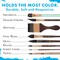 Princeton Series 4750 Neptune Synthetic Squirrel Brush-Short Handle Aquarelle 3/4"